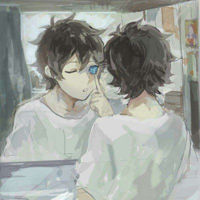 白鹿星落海蓝妆